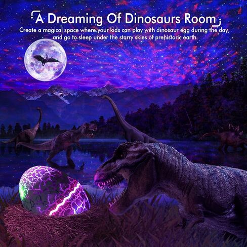 Rossetta Star Projector, Galaxy Projector LED Lights for Bedroom, App Control Projector with Bluetooth Speaker and White Noise, Night Light for Kids Adults, Christmas, Party, Ceiling, Room Decor in Saudi Arabia