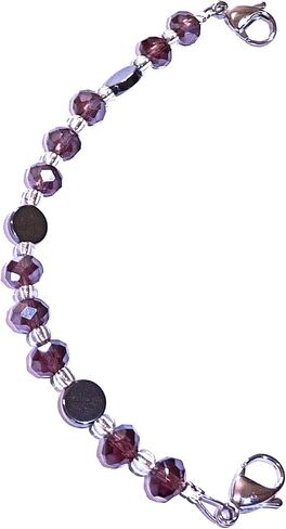 Hidden Hollow Beads Women's Artistic 6.5 or 5.5 inch long Medical Alert ID Interchangeable Replacement Bracelet, Identification Vital info tag in Saudi Arabia