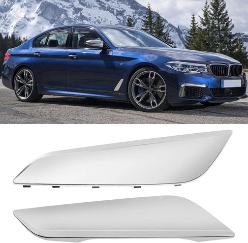 Jaronx Compatible with BMW Fender Vent Replacement for 5 Series G30/G31 2017-2023, Carbon Fiber Pattern Side Fender Vent Trim Cover for BMW G31/G30 51137349593 51137349594 in Kuwait