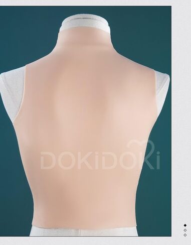 KIRA KIRA Silicone Muscle Suit Sleeveless Male Realistic Fake Chest Muscle Cosplay Props for Halloween Male Shaper in Saudi Arabia