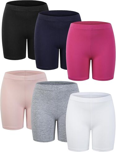 RieKet Girls Bike Cartwheel Shorts for Girls Toddler Under Dress Dance Short Kids Biker Shorts in Kuwait