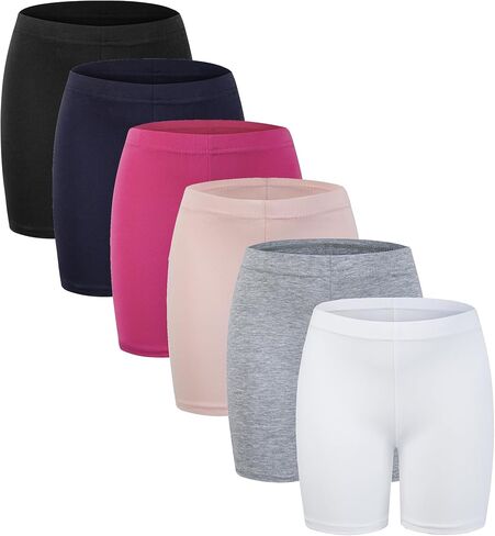 RieKet Girls Bike Cartwheel Shorts for Girls Toddler Under Dress Dance Short Kids Biker Shorts in Kuwait