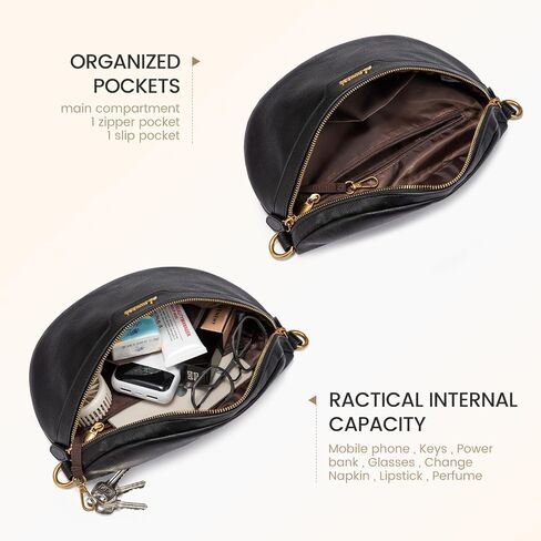 LOVEVOOK Fanny Packs for Women Cross Body, Vegan Leather Belt Bag for Women, Waterproof Sling Purse Fashion Waist Pack Designer Chest Bum Bag with Boho Style Strap in Saudi Arabia