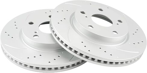 KAC - Disc Brake Rotors | Brake Kit for Toyota 2015-2018 RAV4, Toyota 2009-2014 RAV4 2.5L, Toyota 2006-2008 RAV4 2.4L, Scion 2008-2015 xB, Toyota 2012-2017 Prius V,Automotive Replacement Brake Rotors in Saudi Arabia
