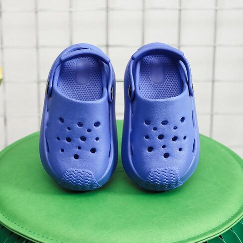 Onngaku الأطفال الصغار قباقيب طفل الفتيات الفتيان الصنادل لطيف حديقة قباقيب أحذية ماء الانزلاق على الشاطئ بركة الشرائح النعال in Kuwait