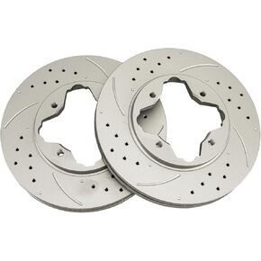 KAC - Disc Brake Rotors | Brake Kit for Honda 1991-1997 Accord 2.2L, 1990 Accord, Acura 1997 CL 2.2L, 1995-1997 Ac-cord 2.7L Automotive Replacement Brake Rotors,3287
