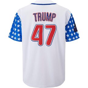 2024 USA Election 47th President Trump Baseball Jersey #47 America All Stitched