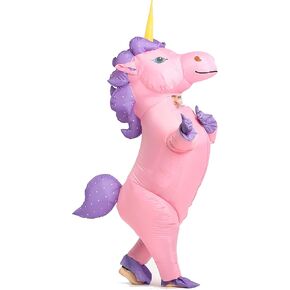 زي يونيكورن ، قابلاً للنفخ ، بدلة تفجير ، حجم البالغين in Kuwait