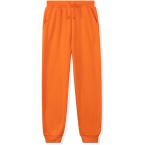 DOTDOG Kids Unisex Soft Brushed Fleece Pull-on Jogger Sweatpants Basic Casual Pants for Boys or Girls (3-12 Years)