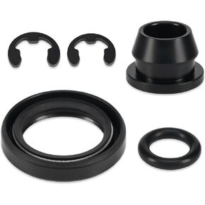 Transmission Shift Shaft Seal Kit for Ford C4 C6, Includes Linkage & Throttle Valve Seals, Grommet, E-clip, Replaces C7AZ7B498A