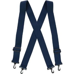 حمالات مطاطية على شكل X من الخلف للرجال من CTM® مع نهايات خطافية بلاستيكية in Kuwait