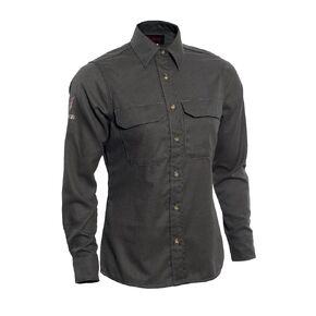DRIFIRE Women's Tecgen Select Fr Work Shirt, CAT 2, Flame Resistant, X-Large, Grey, TCGSSWN00115XLRG01