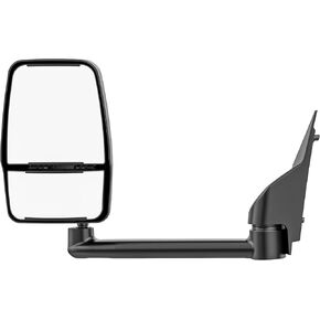 Tow Mirrors Compatible with Chevy Express GMC Savana 2003-2019 1500 2500 3500, Manual Folding Towing Van Side Mirrors Replacement, Set of Left&Right Side