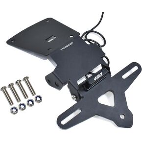 License Plate Holder Tail Tidy Fender Eliminator Compatible with Triumph Speed 400 2024 2025 Stainless Steel Made