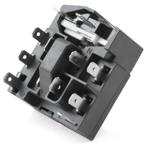 QPS2-C4R7MD3 Overload Protector Relay Replacement for Frigidaire 5304521534, 5304521562 Refrigerator Freezer Compressor PTC Start Relay 11Pin FFFU13F2VW FFFU16F2VV FFFU16F2VW FFFU18F2VW