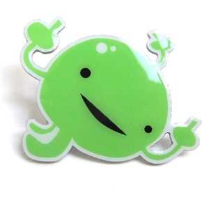 Lymph Node Lapel Pin - Love at First Cyte! عن طريق القلب الشجاعة