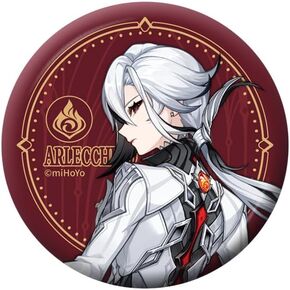 Fatui Themed Series Character Badge-Arlecchino