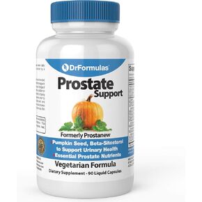 Drformulas super prostate ملحق | أفضل دعم للبروستات مع مستخلص بالميتو المنشار ، البيتا سيستوستيرول ، زيت بذور اليقطين الآن ، 90 كبسولة نباتية