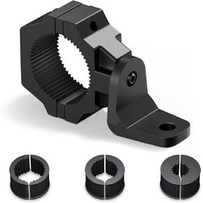 2PC UTV سوط جبل، 360 درجة قابل للتعديل الثقيلة الألومنيوم UTV علم جبل، 1 "-1.75"-2" سوط ضوء جبل قوس لشريط رول، هوائي UTV ATV Polaris RZR SXS Can-Am