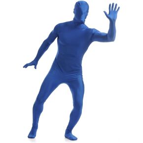 Full Bodysuit Unisex Spandex Zentai Costume - Stretch Adult Disappearing Man Body Suit for Halloween & Cosplay