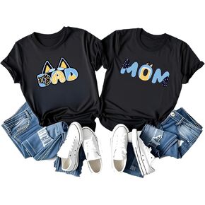 Mama Shirt for Woman,Dad Shirt for Men,in My Mom Era Shirt for Women,Dog Mom Shirt for Women