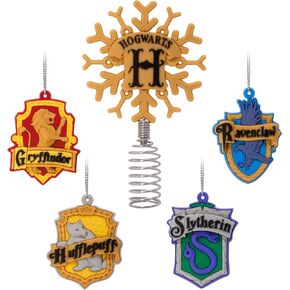 Hallmark Harry Potter Scenes Mini Christmas Ornaments, Shatterproof, Set of 4