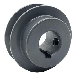 بكرة حزام AK22-3/4 V ، 2.2 بوصة OD ، 3/4 بوصة التجويف ، مادة الحديد الزهر ، بكرة محرك أخدود AK من أجل "4L" أو "A" أو "3L" ، AK22x3/4 بكرة