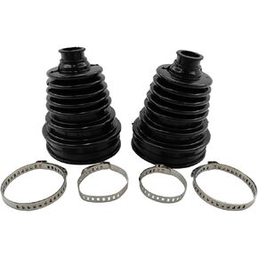 Universal CV Joint Boot Kit, 2pcs Highly Flexible Silicone Constant Velocity Boot Set for Cars - Universal Replacement Velocity Joint Gaiter Boot