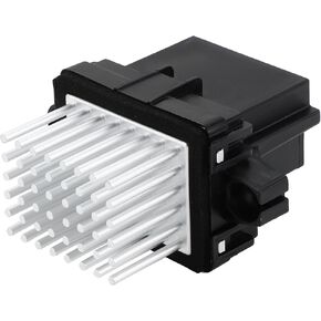 HVAC Blower Motor Resistor No.DG9H19E624AA HEATER BLOWER ROUSTOR FOR FORD EDGE 2016-2018 for Ford Fusion 2013-2018 for Lincoln Metal ABS Black