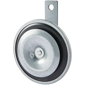 Hella 3AL 002 952-811 Signal Horn - M26-12V - 115dB (A) - نطاق التردد: 400 هرتز - نغمة عالية - لون الإسكان: رمادي - موصل المكونات المسطحة