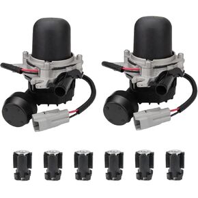Secondary Air Injection Pump Compatible With 2007-2013 Toyota Tundra 2008-2013 Land Cruiser Sequoia Lexus LX570 17610-0S010 33-2504M 2Pcs