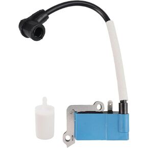 598472001 Ignition Coil with Oil Filter for Husqvarna 570BTS 580BTS 570BFS 580BFS 360BT Replaces 596811401 587984501
