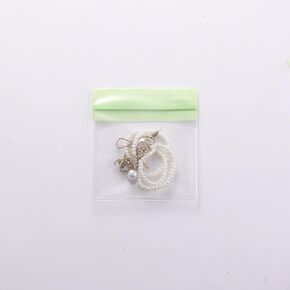 PVC Antioxidant Jewelry Storage Pouches Bracelets Necklaces Earrings Rings Storage Bags (CLEAR, MIXED 1,30pcs)