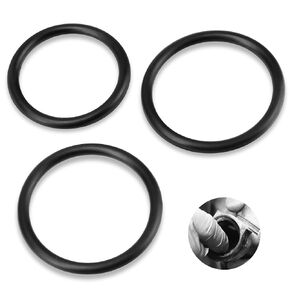 926-168 خرطوم الرادياتير ومجموعة Tee O-Ring Tee O-pipe من Ford F-150 5.0L 2011-18 Mustang DR3Z-8566-A و BC3Z-8590-F ، 3Pack ، مجموعة إصلاح خرطوم O-Rings المتوافقة مع نماذج Lincoln Select