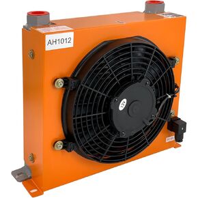 مبرد الزيت الهيدروليكي AH1012T-CA المبرد بالهواء المبرد 120W 12VDC 100L/دقيقة لحام دقيق ومروحة فعالة