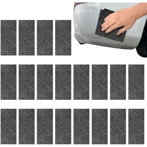 20 Packs Car Scratch Remover Cloth Kit, Nanoklean Car Paint Scratch Repair, Magic Nano Wipes for Vehicles Cleaning Polishing Water Spot Glass Swirls Residues (20)