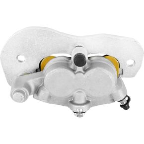 Front Left LH Driver Side Brake Caliper with Sintered Brake Pads Compatible with Can-Am Maverick 2017-2022, Defender 2016-2022, Commander 2021-2022#Replace 705601462 705601887