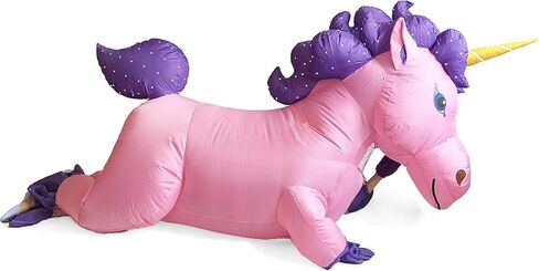 زي يونيكورن ، قابلاً للنفخ ، بدلة تفجير ، حجم البالغين in Kuwait