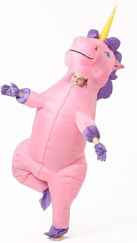 زي يونيكورن ، قابلاً للنفخ ، بدلة تفجير ، حجم البالغين in Kuwait