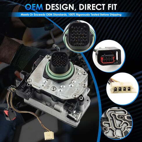 62TE Transmission Solenoid Pack w/Filter & Gasket Fit for Dodge Journey Grand Caravan for Chrysler 2007-2013 Automotive Replacement Transmission Solenoid Pack 68376696AA, 5078709AB, D262420A in Saudi Arabia