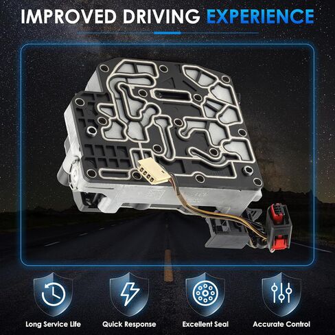 62TE Transmission Solenoid Pack w/Filter & Gasket Fit for Dodge Journey Grand Caravan for Chrysler 2007-2013 Automotive Replacement Transmission Solenoid Pack 68376696AA, 5078709AB, D262420A in Saudi Arabia