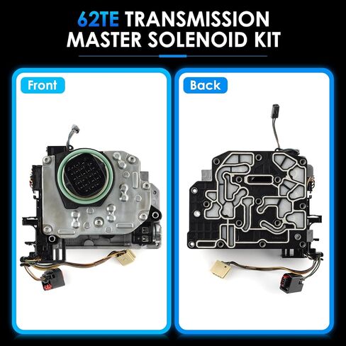 62TE Transmission Solenoid Pack w/Filter & Gasket Fit for Dodge Journey Grand Caravan for Chrysler 2007-2013 Automotive Replacement Transmission Solenoid Pack 68376696AA, 5078709AB, D262420A in Saudi Arabia