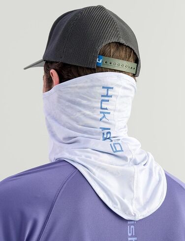 Huk Mens Pursuit Neck Gaiter ، حماية للوجه مع حماية من أشعة الشمس 30+ in Kuwait