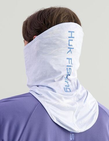 Huk Mens Pursuit Neck Gaiter ، حماية للوجه مع حماية من أشعة الشمس 30+ in Kuwait
