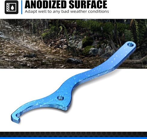 Orange Shock Absorber Wrench WP Shock Compatible with KTM 16-22 125-450 SX SX-F XC XC-F 17-22 125-500 ALL ENDURO models,Compatible with Husqvana 125-501 TE FE TC FC TX FX 7-22,See Fitment in Saudi Arabia