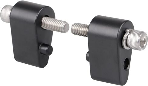 Black Passenger Floorboard Extension Spacer Kit W/Bolts Compatible With 1986-2023 Harley Touring Road King Street Glide Electra Glide Road Glide FLHT FLT in Kuwait