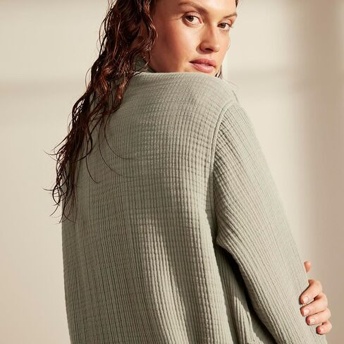 BOLL & BRANCH Dream Robe - 100% Organic Cotton - Ultra Soft, Lightweight, Breathable, and Pre Shrunk - Unisex in Saudi Arabia