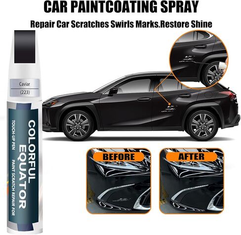 Eminent White Pearl(085) Touch Up Paint for Lexus, Car Paint Pen Scratch Repair Two-In-One Touch Up Paint, Premium Car Scratch Remover for Deep Scratches in Kuwait