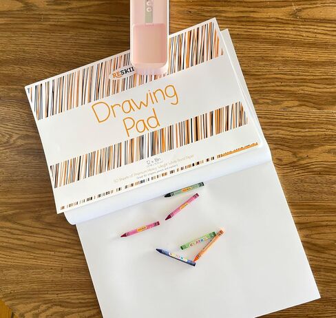 Reskid Kids Drawing Pads - 3 Pack of 9x12 Inch with 50 Sheets Each - Removable Pages for Easy Display and Preservation, Perfect for Young Artists in Kuwait
