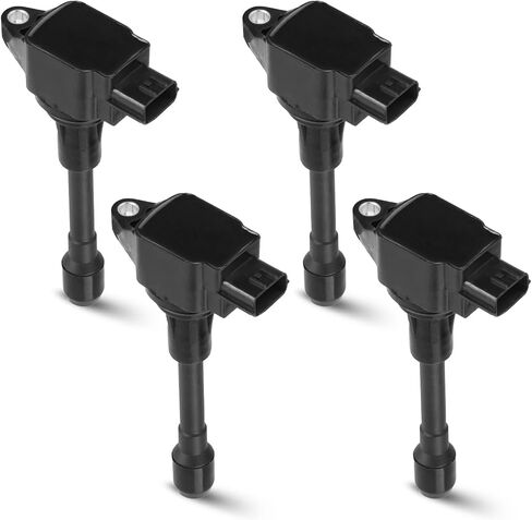 6pcs حزمة ملف الإشعال المتوافقة مع Infiniti ex37 Fx37 Fx50 M37 M56 Q40 Q50 Q60 Q70 Q70L QX50 QX70 NISSAN 370Z 3.7L 5.6L V6 in Kuwait